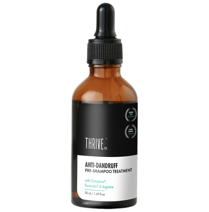 ThriveCo Anti-Dandruff Pre-Shampoo Treatment for Dandruff & Itchy Scalp - Nibasu