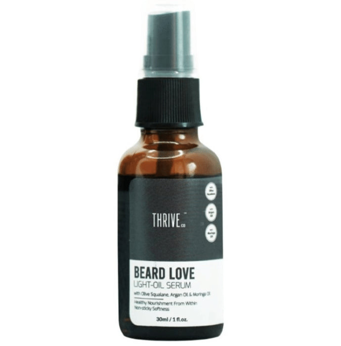 ThriveCo Beard Love Light-Oil Serum - Nibasu
