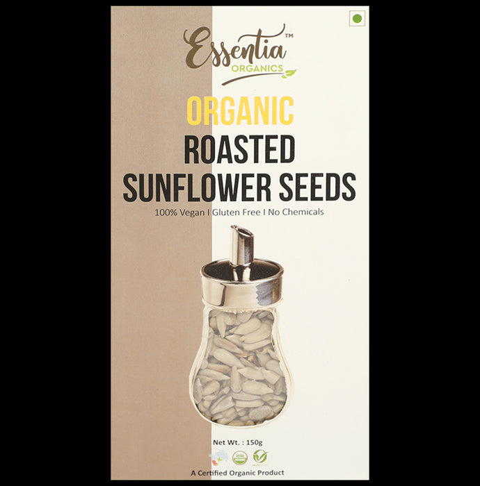 Essentia Organics Organic Roasted Sunflower Seeds - Nibasu