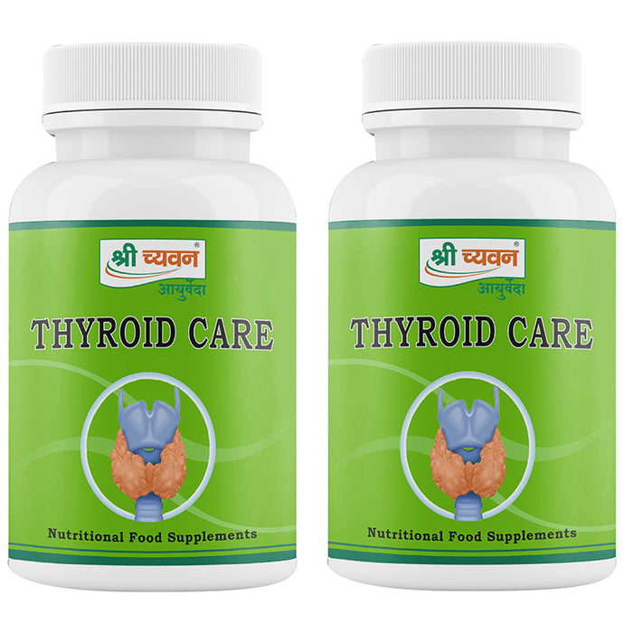 Shri Chyawan Thyroid Care Capsule (60 Each) - Nibasu