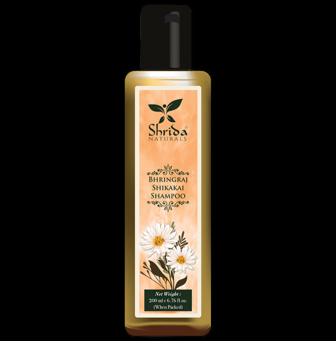 Shrida Bhringraj Shikakai Shampoo - Nibasu