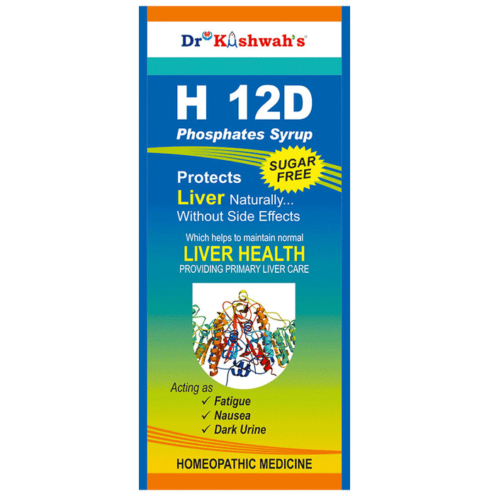 Dr Kushwah's H 12D Phosphate Syrup Sugar Free - Nibasu