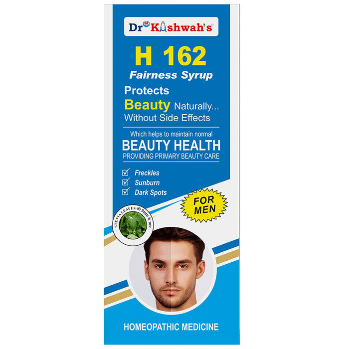 Dr Kushwah's H 162 Fairness Syrup For Men - Nibasu
