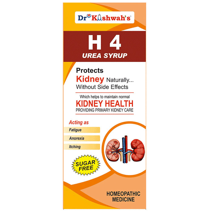 Dr Kushwah's H 4 Urea Syrup Sugar Free - Nibasu