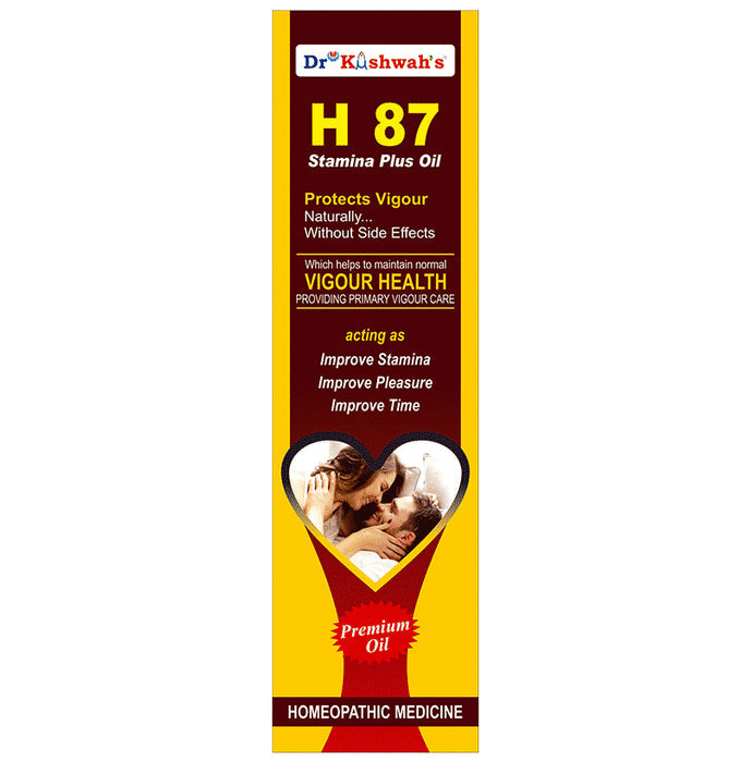 Dr Kushwah's H 87 Stamina PLus Oil - Nibasu