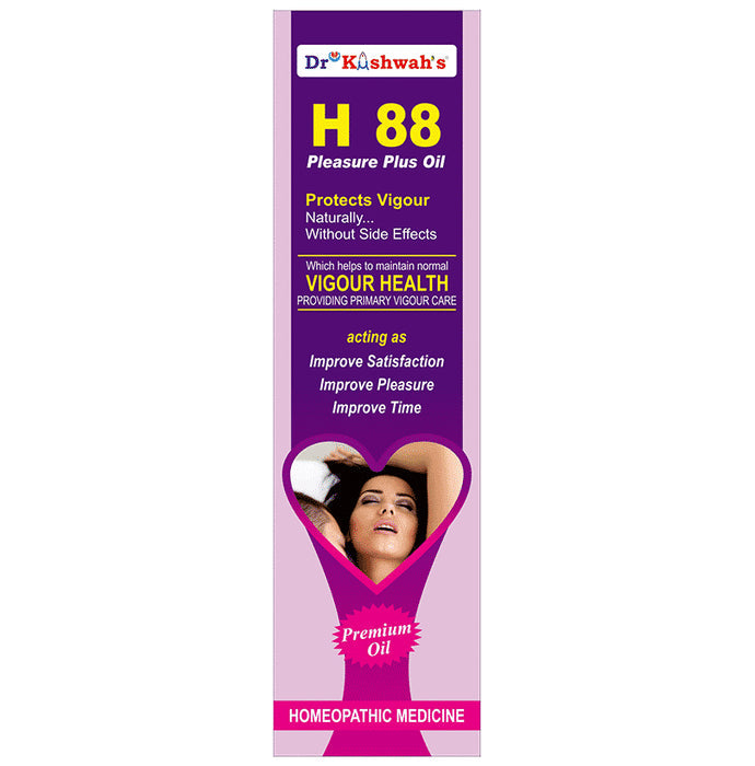 Dr Kushwah's H 88 Pleasure Plus Oil - Nibasu
