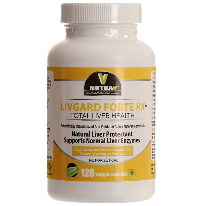 NutraV Livgard Forte RX Veggie Capsule - Nibasu