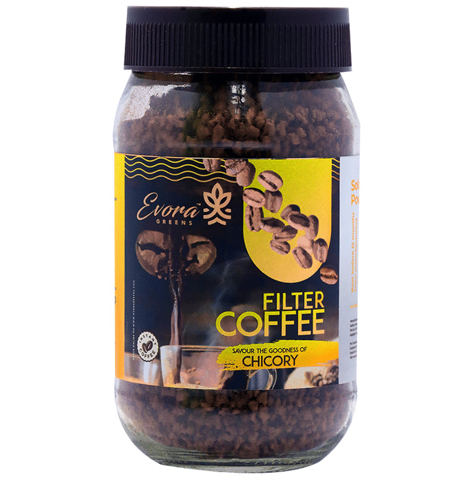 Evora Greens Instant Filter Coffee Powder - Nibasu
