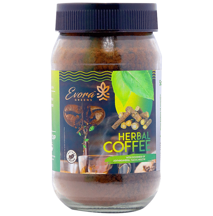Evora Greens Instant Herbal Coffee Powder - Nibasu
