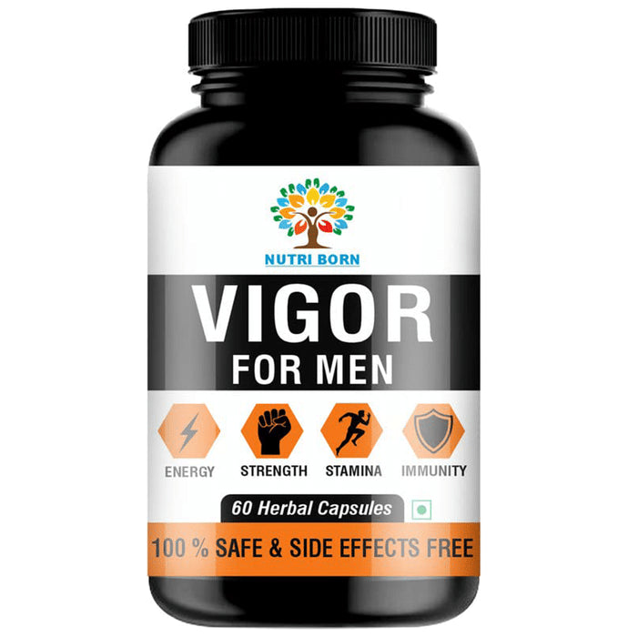 Nutri Born Vigor for Men Capsule - Nibasu