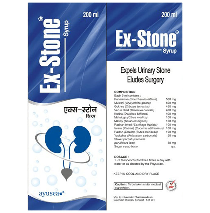 Ex-Stone Syrup (200ml Each) - Nibasu