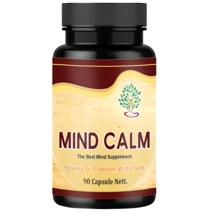 Mind Calm Brain Booster Supplement Capsule - Nibasu