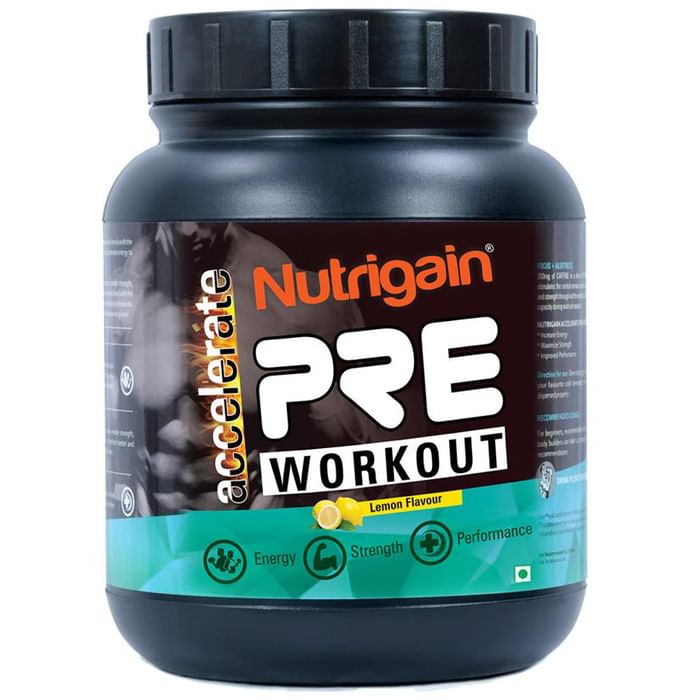 Nutrigain Accelerate Pre Workout Lemon - Nibasu