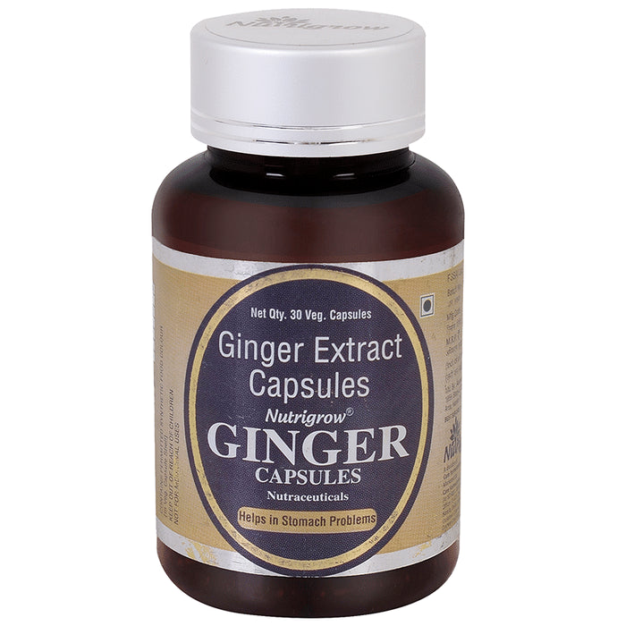 Nutrigrow Ginger Veg Capsule - Nibasu