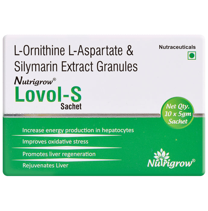 Nutrigrow Lovol-S Sachet (5gm Each) - Nibasu