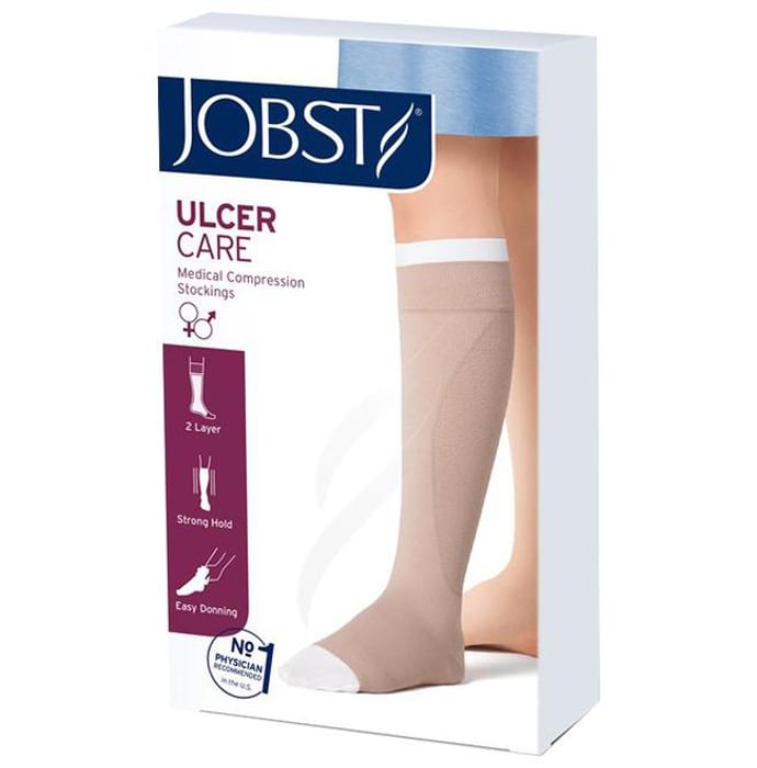 Jobst Ultra Care Medical Compression Stockings XL Beige - Nibasu