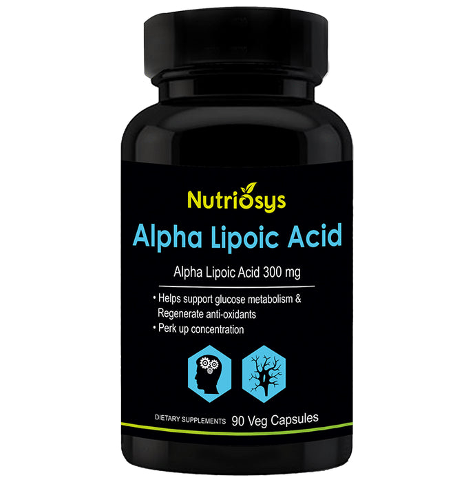 Nutriosys Alpha Lipoic Acid Veg Capsule - Nibasu