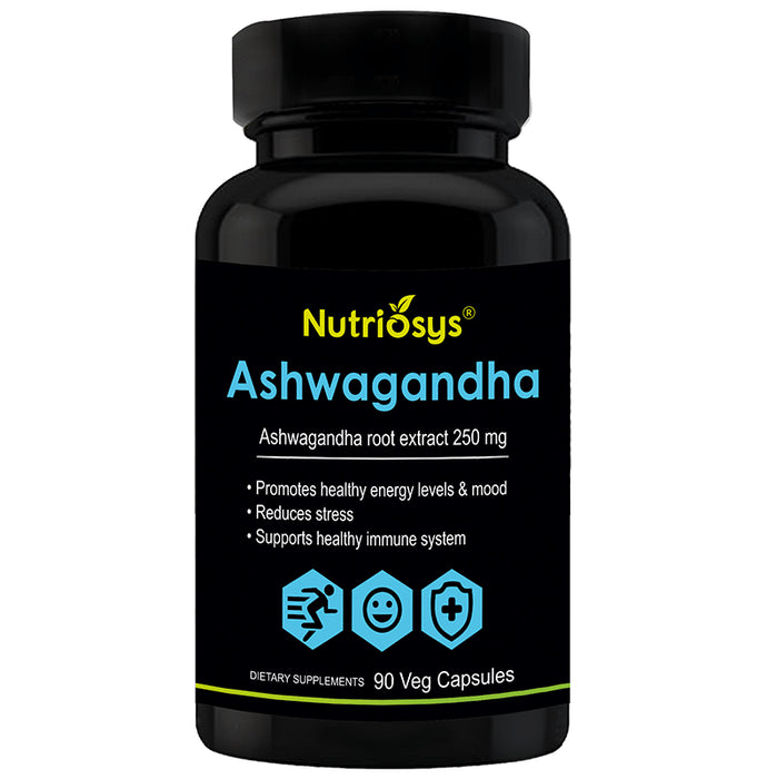 Nutriosys Ashwagandha Veg Capsule - Nibasu