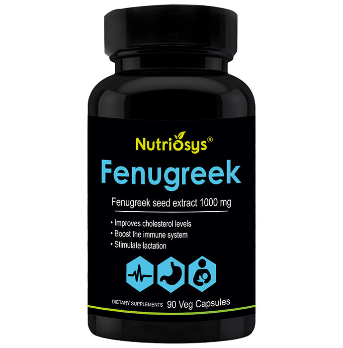 Nutriosys Fenugreek Veg Capsule - Nibasu