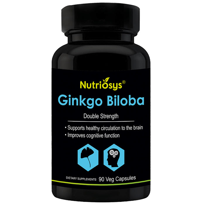 Nutriosys Ginkgo Biloba Veg Capsule - Nibasu