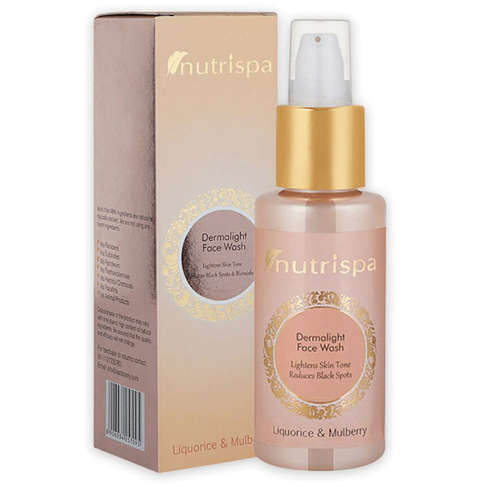 Nutrispa Face Wash Dermalight - Nibasu