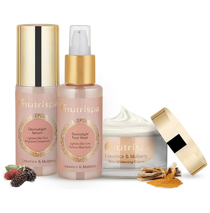 Nutrispa Skin Lightening Fairness Kit Liquorice & Mulberry - Nibasu