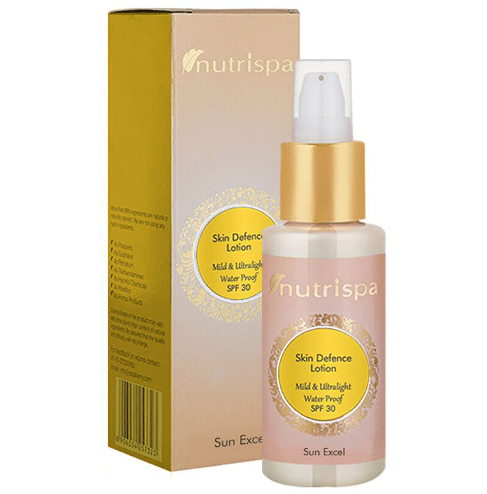 Nutrispa Sun Excel Lotion Skin Defence SPF 30 - Nibasu