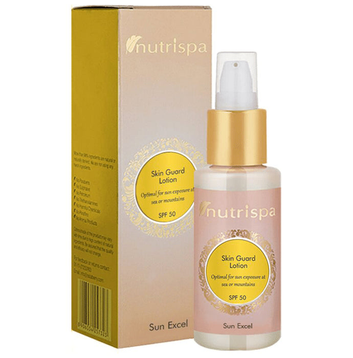 Nutrispa Sun Excel Lotion Skin Guard SPF 50 - Nibasu