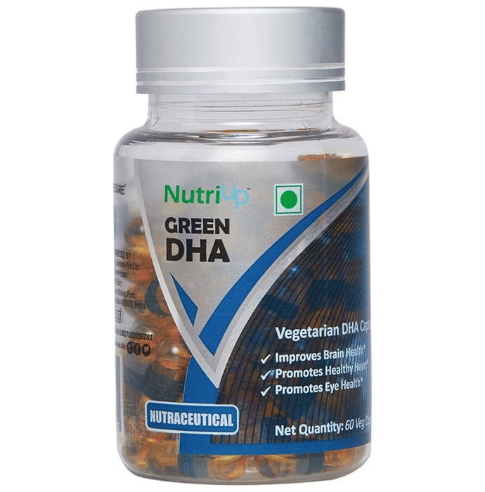 Nutriup Green DHA Veg Capsules - Nibasu