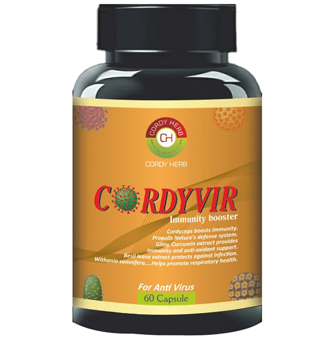 Cordy Herb Cordyvir Immunity Booster Capsule - Nibasu