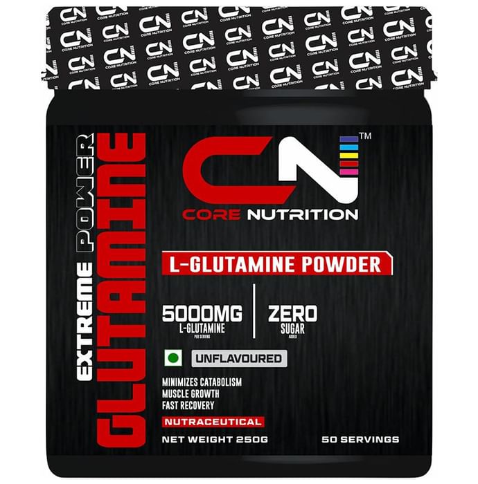 Core Nutrition Extreme Glutamine Powder Unflavoured - Nibasu