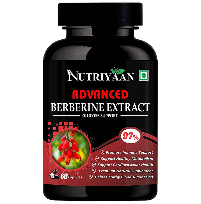 Nutriyaan Advanced Berberine Extract Capsule - Nibasu