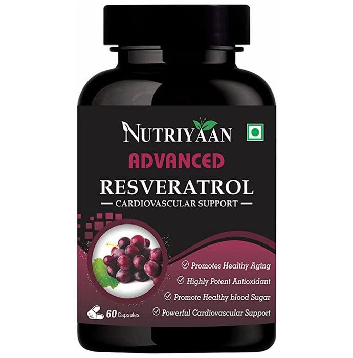 Nutriyaan Advanced Resveratrol Capsule - Nibasu
