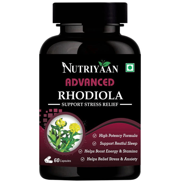 Nutriyaan Advanced Rhodiola Capsule - Nibasu