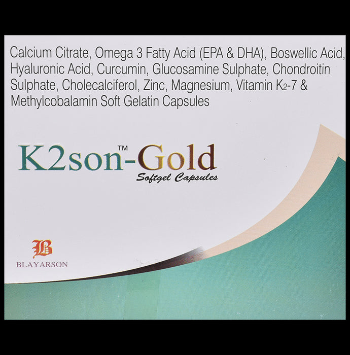 K2son-Gold Softgel Capsule - Nibasu