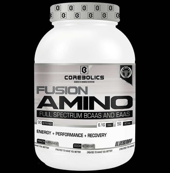 Corebolics Fusion Amino Powder Blueberry - Nibasu