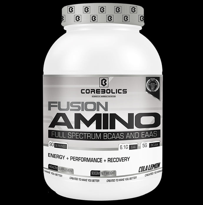 Corebolics Fusion Amino Powder Cola-Lemon - Nibasu