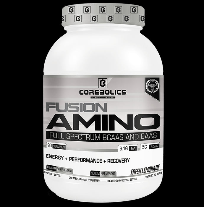 Corebolics Fusion Amino Powder Fresh Lemonade - Nibasu