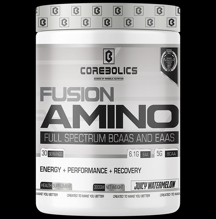 Corebolics Fusion Amino Powder Juicy Watermelon - Nibasu