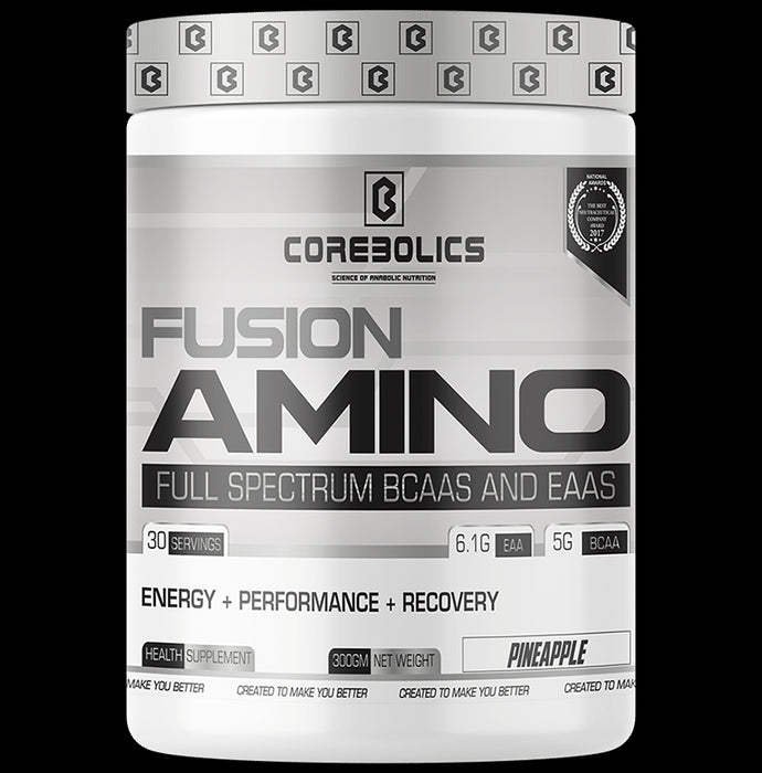 Corebolics Fusion Amino Powder Pineapple - Nibasu