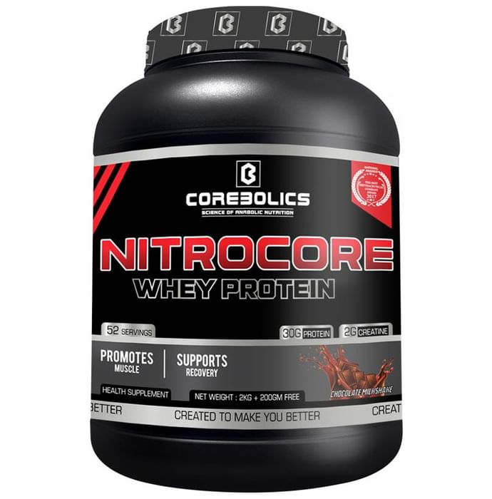 Corebolics Nitrocore Whey Protein Chocolate Milkshake - Nibasu