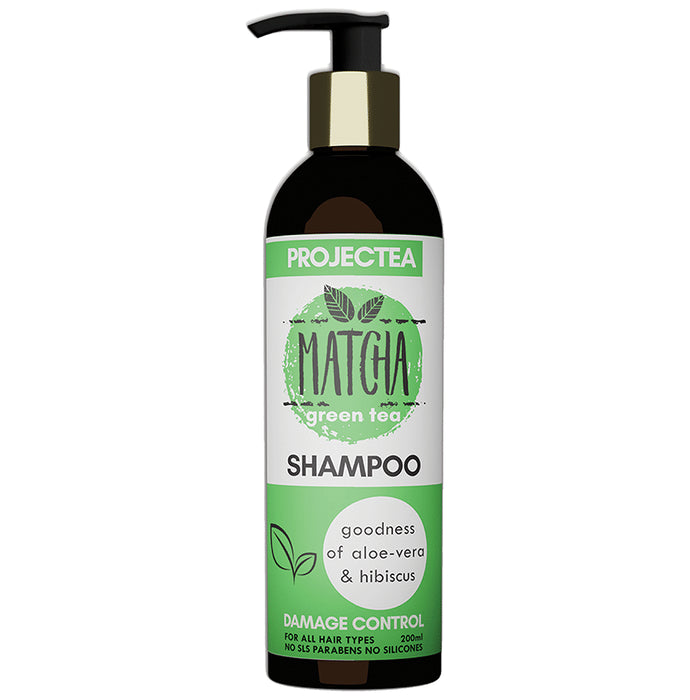 Projectea Damage Control Matcha Green Tea Shampoo - Nibasu