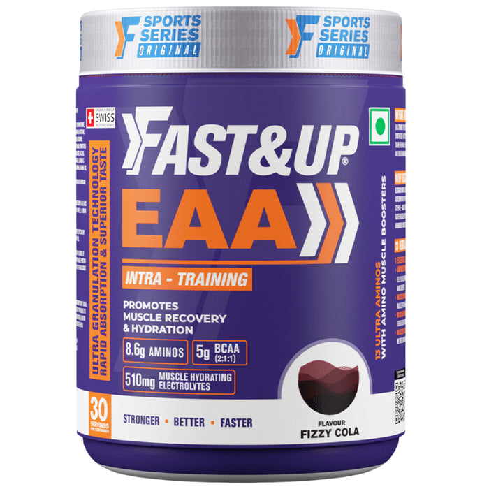 Fast&Up EAA Intra-Training Promotes Muscle Recovery & Hydration Fizzy Cola - Nibasu