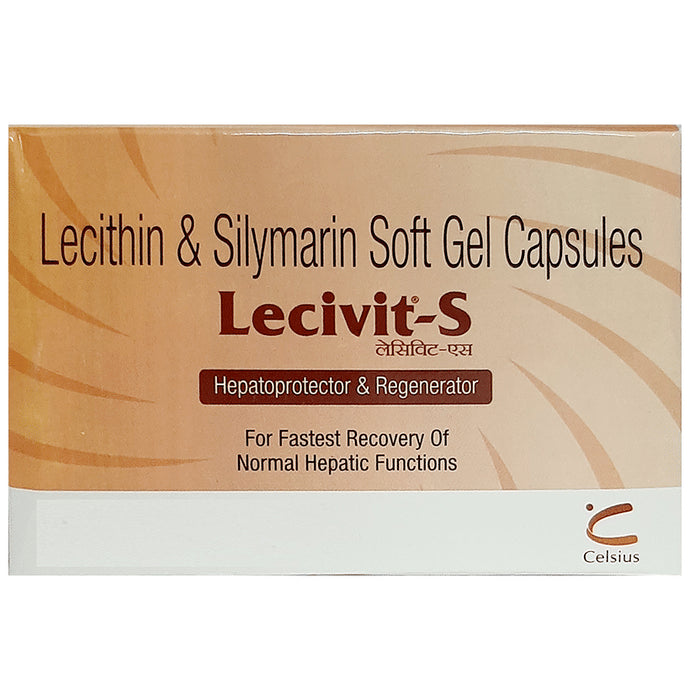 Lecivit-S Soft Gel Capsule - Nibasu