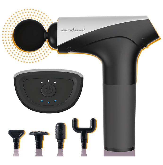 Health Sense HM 280 Gun Massager Machine Black & Grey - Nibasu