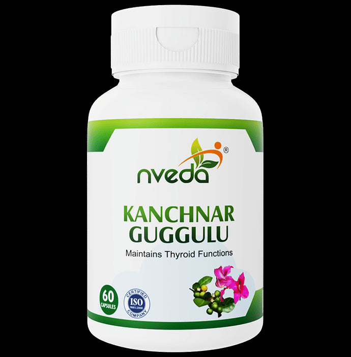 Nveda Kanchnar Guggulu Capsule - Nibasu