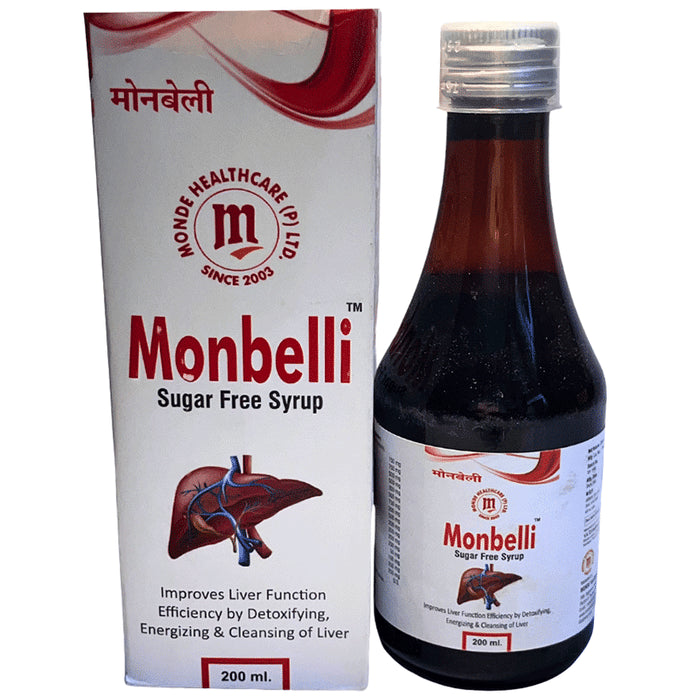 Monbelli Syrup Sugar Free - Nibasu