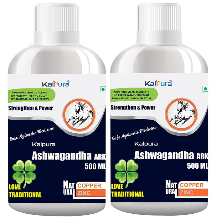 Kalpura Ashwagandha Ark (500ml Each) - Nibasu