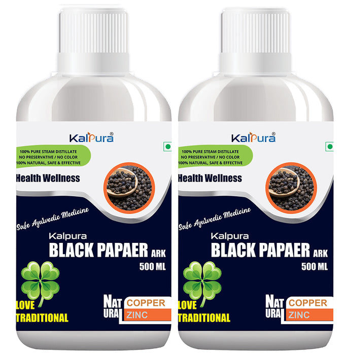 Kalpura Kali Mirch Ark (500ml Each) - Nibasu