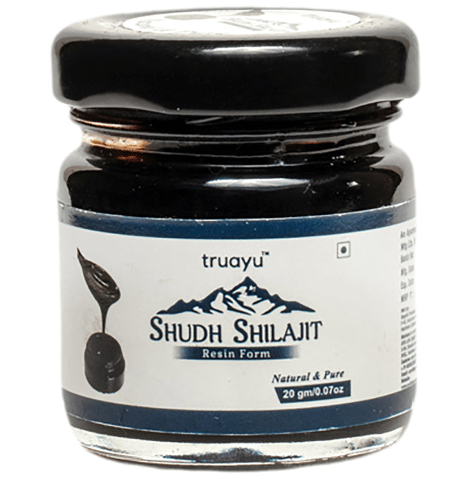 Truayu Shudh Shilajit Resin Form (20gm Each) - Nibasu